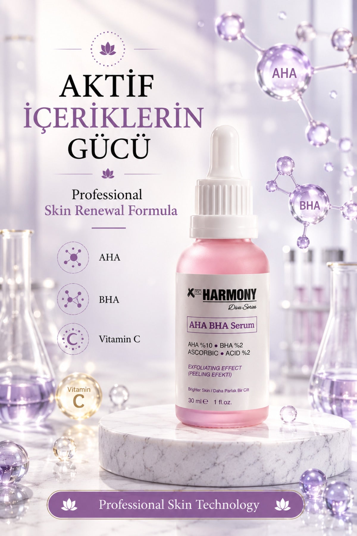 AHA BHA Skin Renewal Serum 30 ml