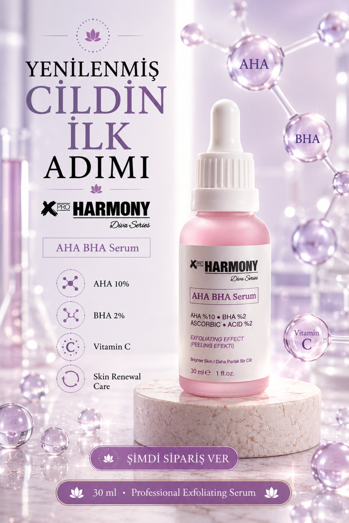 AHA BHA Skin Renewal Serum 30 ml