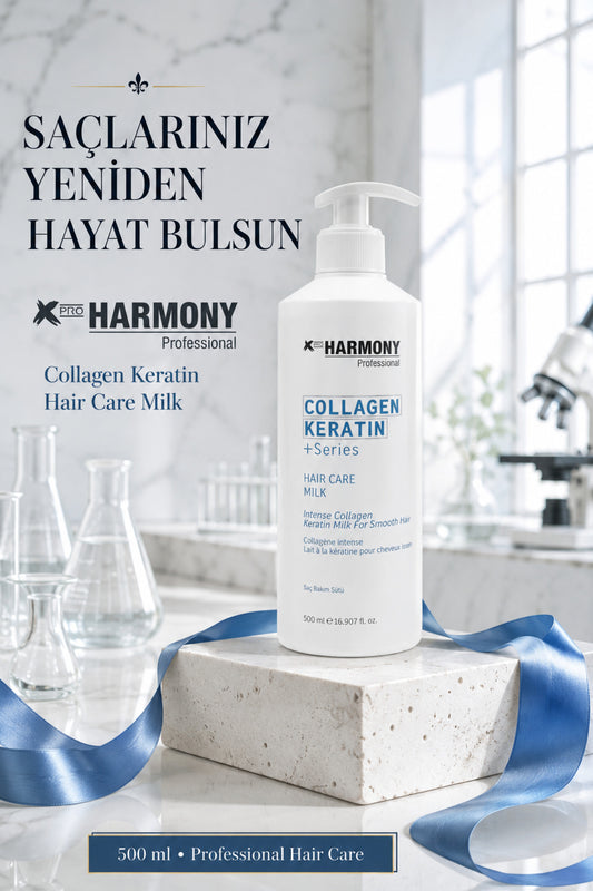 Collagen Keratin Hair Care Milk Saç Bakım Sütü 500 ml
