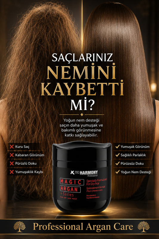 Magic Argan Hair Mask Nemlendirici Saç Bakım Maskesi 500 ml