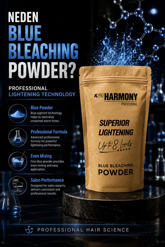 Superior Lightening Up to 8 Levels Blue Bleaching Powder Mavi Oryal Toz Açıcı