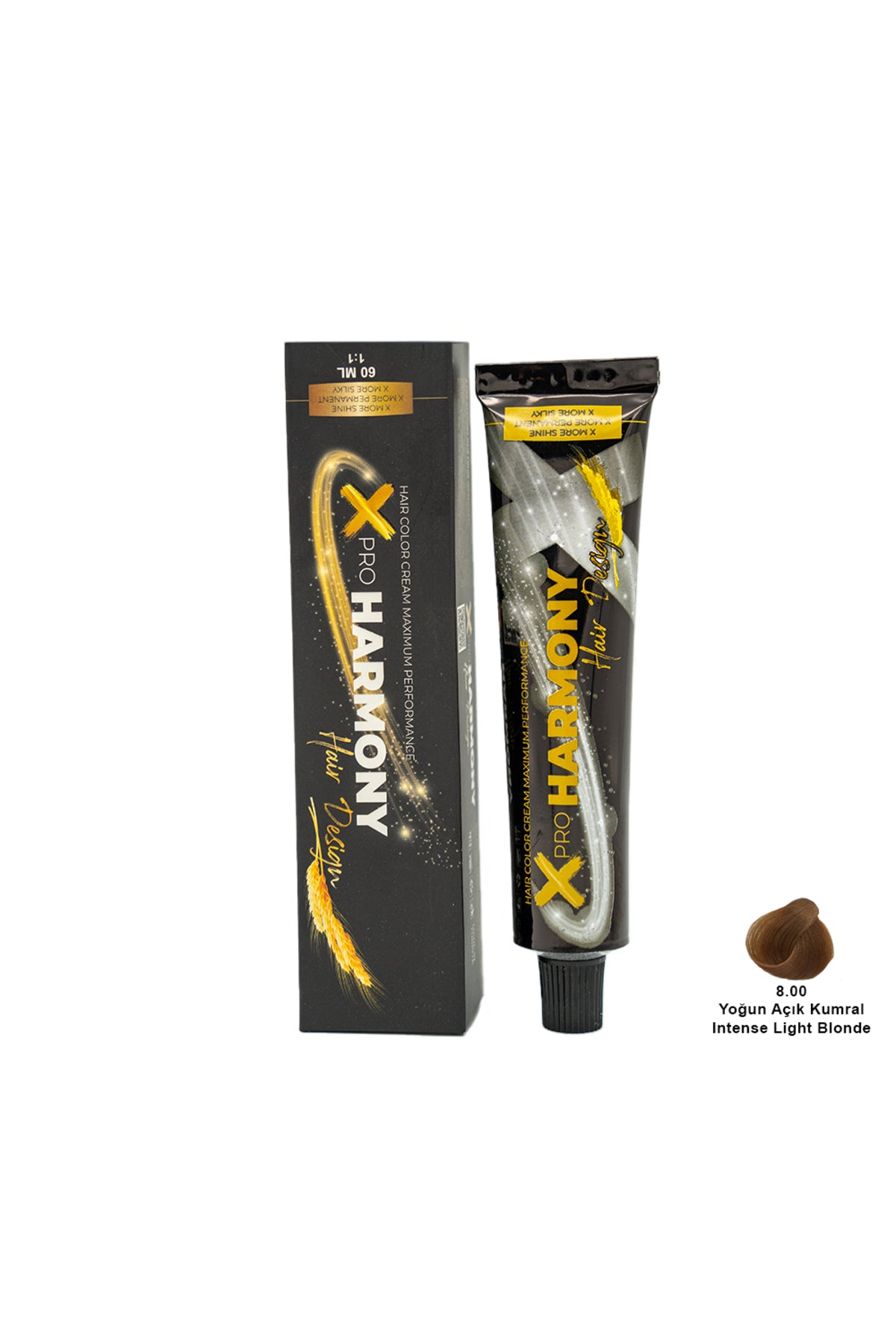 Tüp Boya 8.00 İntense Light Blonde Yoğun Açık Kumral Saç Boyası 60 ml