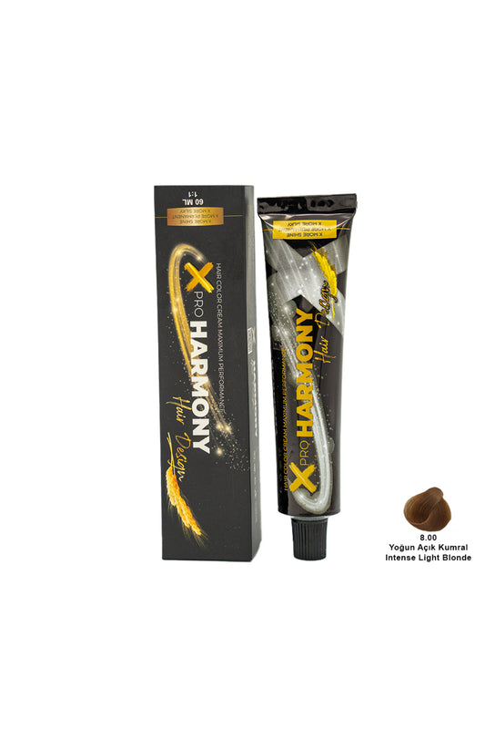 Tüp Boya 8.00 İntense Light Blonde Yoğun Açık Kumral Saç Boyası 60 ml