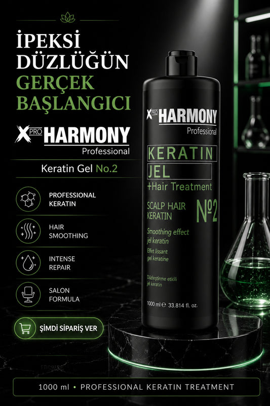 İntense Keratin No 2 Hair Treatment Scalp Hair Keratin Jel Keratin 1000 ml