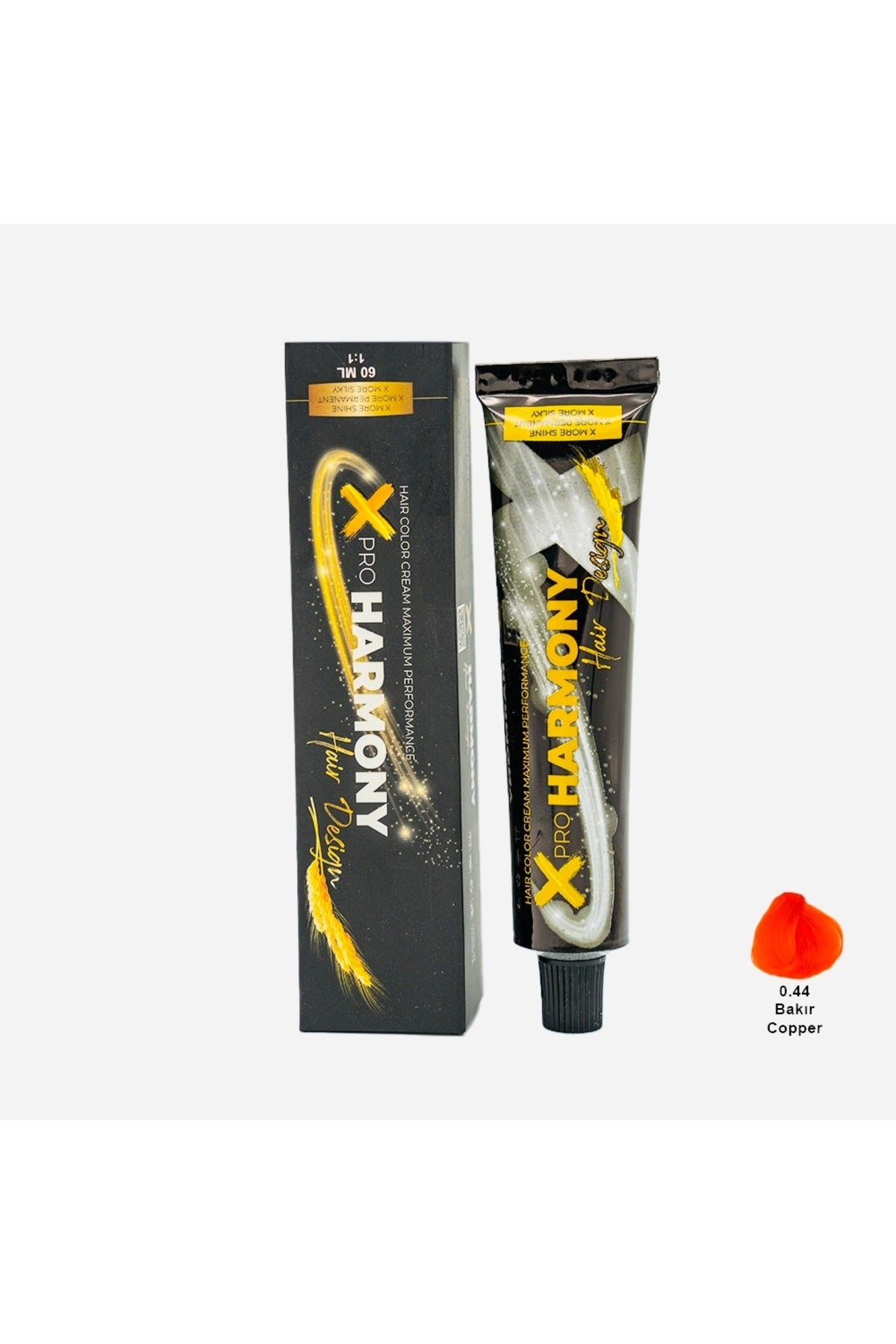 Tüp Boya 0.44 Copper Bakır Saç Boyası 60 ml