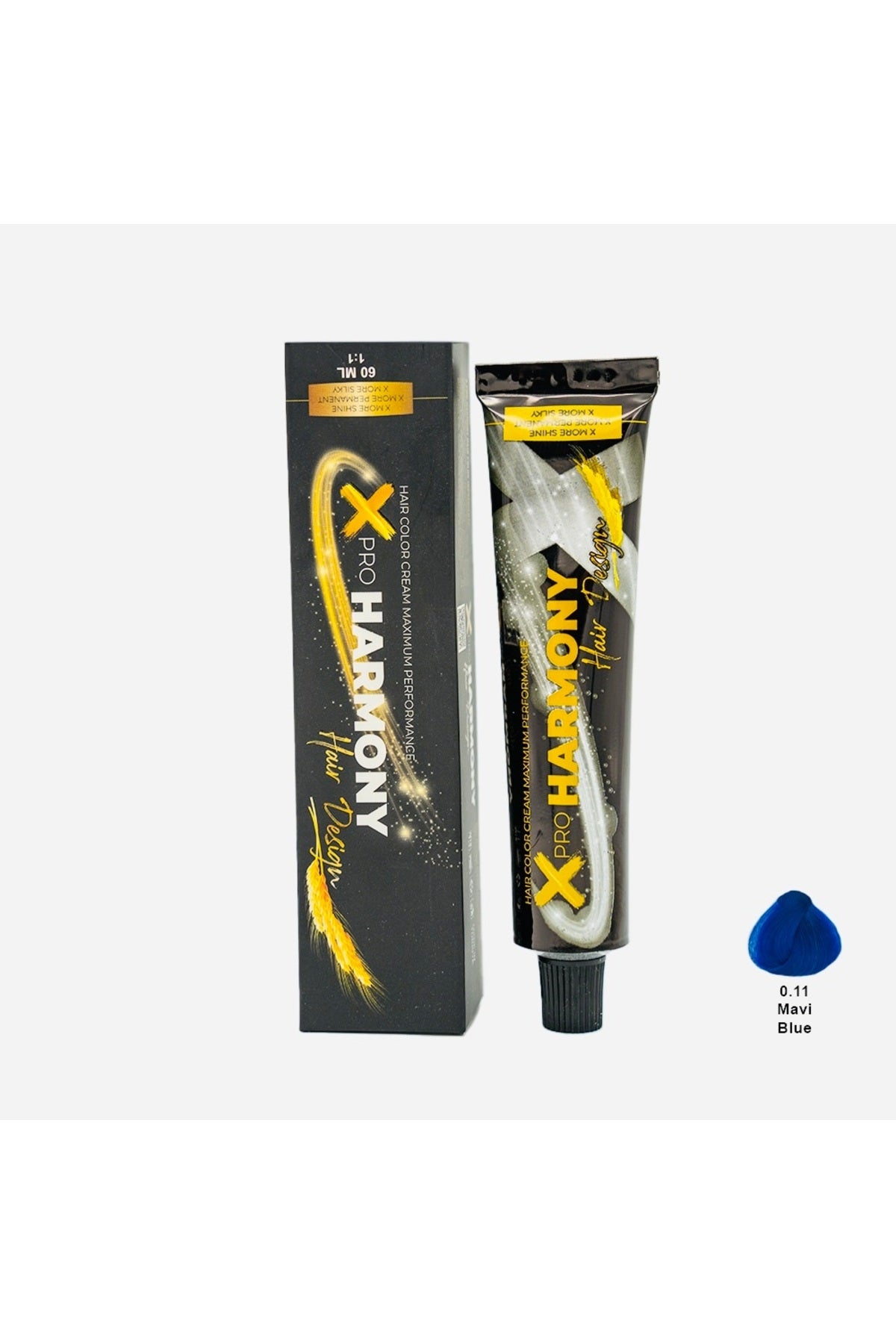 Tüp Boya 0.11 Blue Mavi Saç Boyası 60 ml