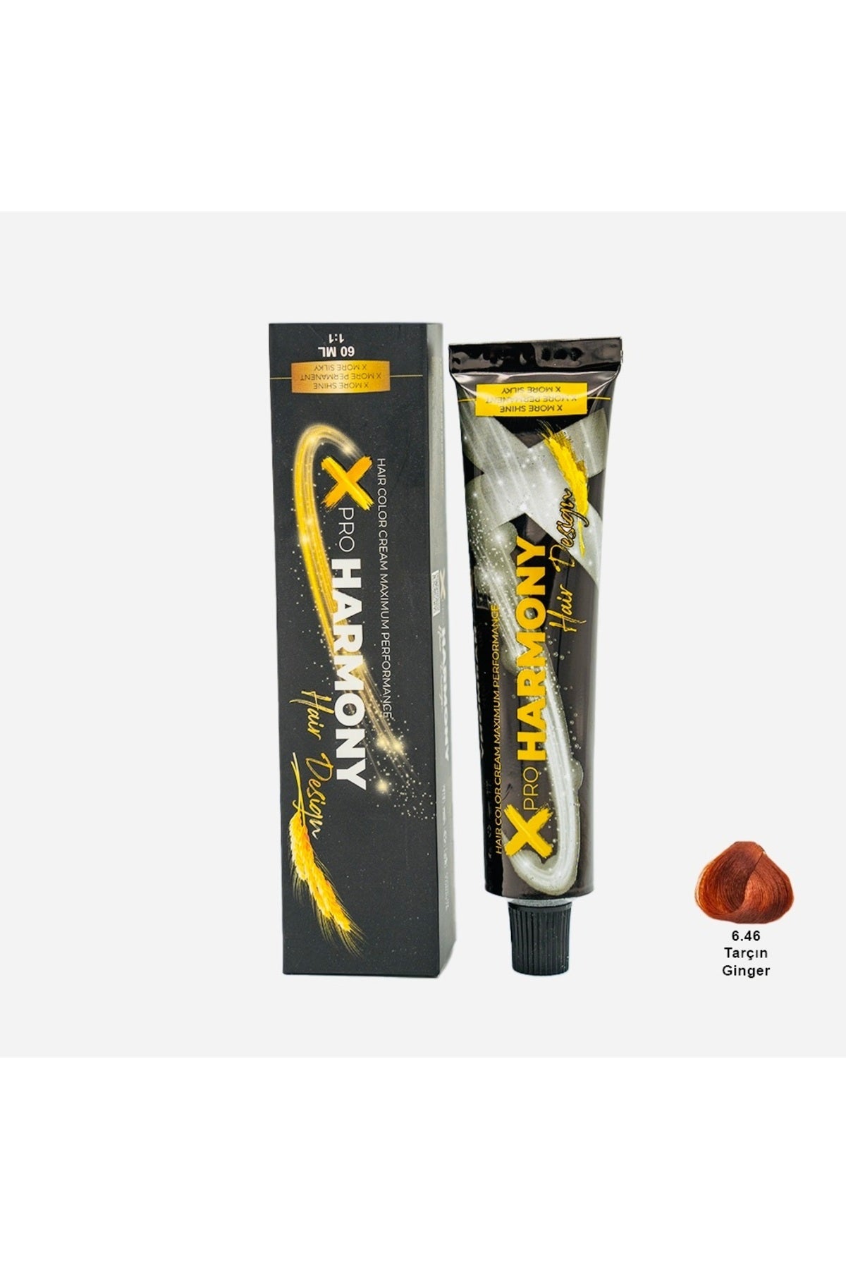 Tüp Boya 6.46 Ginger Tarçın Saç Boyası 60 ml