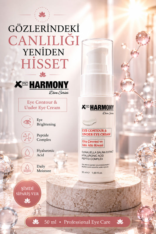 Eye Contour & Under Eye Cream 50 ml | Peptide Complex & Hyaluronic Acid Göz Çevresi Bakım Kremi